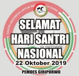 Tanggal 22 Oktober Peringati Hari Santri Nasional 