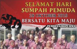 SELAMAT HARI SUMPAH PEMUDA 28 OKTOBER 2019