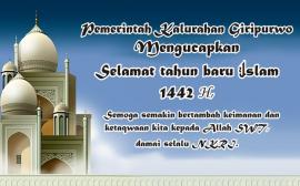 Kami Segenap Pamong Kalurahan Giripurwo Mengucapkan Selamat Tahun Baru Islam 1442 H