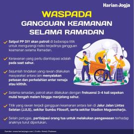 Waspada Gangguan Keamanan dan Ketertiban Jalanan