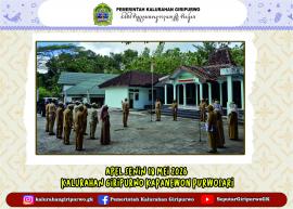 APEL SENIN PAGI  BERSAMA PANEWU PURWOSARI
