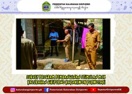 Survey Kegiatan Pembangunan  MCK tahun Anggaran 2026